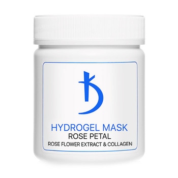 Гідрогелева маска для обличчя Kodi Professional Hydrogel Mask Rose Petal з екстрактом троянди та колагеном, 100 г