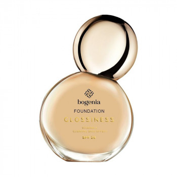 Зволожувальна тональна основа для обличчя Bogenia Glossiness Foundation SPF 20, 005 Beige Jasmine, 30 мл