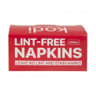 Безворсові серветки Kodi Professional білі, 200 шт