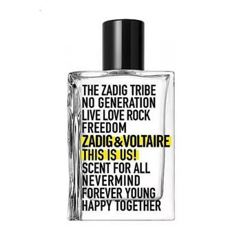 Zadig & Voltaire This Is Us! Туалетна вода унісекс, 100 мл (ТЕСТЕР)