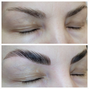 Ламінування брів