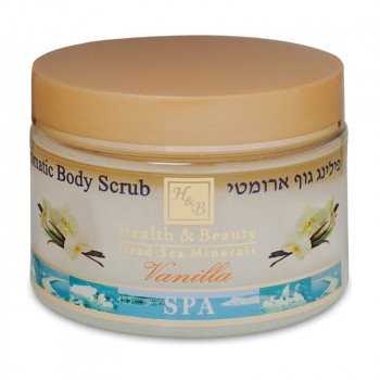 Сольовий пілінг для тіла Health and Beauty Aromatic Body Peeling Ваніль, 350 мл