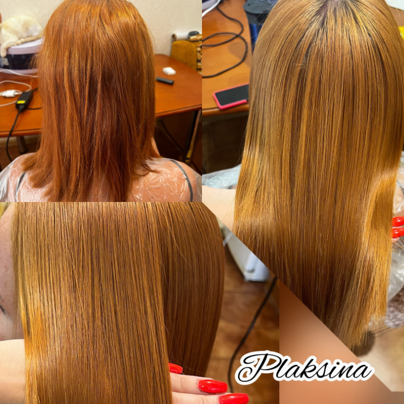 Керат/ботокс/біксипластія/колаген/ламінування/реконструкція/, фото - Парикмахер Алина Плаксина