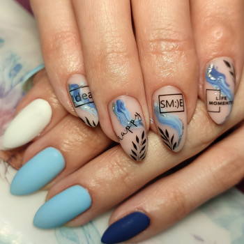 Покриття гель-лак, фото - Мастер маникюра Мирослава Малевич