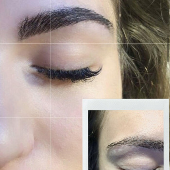 Выполнено:
•Окрашивание краской 
•Коррекция