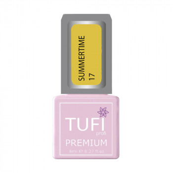 Гель-лак для нігтів Tufi Profi Premium Summertime, 17 Стиглий лимон, 8 мл