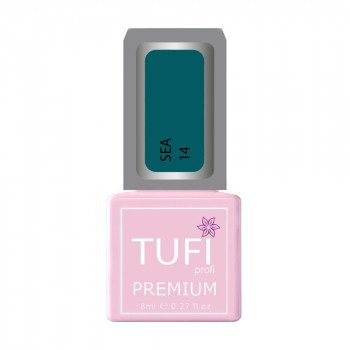 Гель-лак для нігтів Tufi profi Premium Sea 14 Атлантида, 8 мл