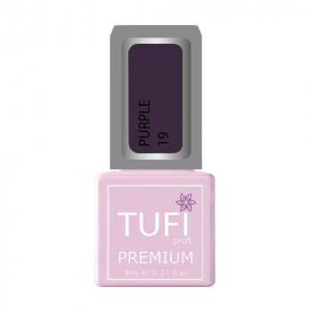 Гель-лак для нігтів Tufi profi Premium Purple 19 Фіолет, 8 мл