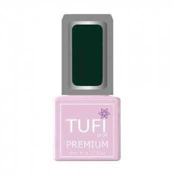 Гель-лак для нігтів Tufi profi Premium Emerald 34 Відьомське око, 8 мл