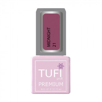Гель-лак для нігтів Tufi profi Premium Midnight 21 Ніжна орхідея, 8 мл