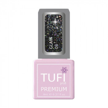 Гель-лак для нігтів Tufi Profi Premium Glam 03 Андромеда, 8 мл