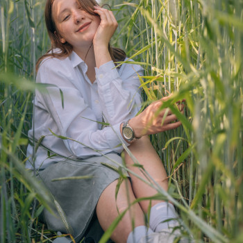 фотосессия на природе, фотосессия в поле, летняя фотосессия