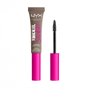 Туш для брів, що надає щільності NYX Professional Makeup Thick It Stick It Thinckening Brow Mascara 01 Taupe, 7 мл