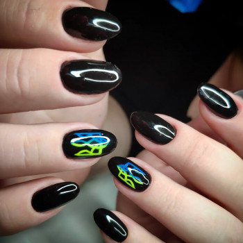 Корекція полігелем, фото - Майстер манікюру Вікторія