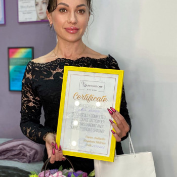 Ученицы Базового курса перманентного макияжа бровей