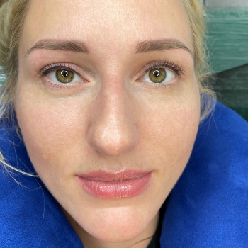 Загоєнний перманент брів, міжвійки, губ + ламінування вій