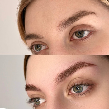 Комплекс повного ламі без фарбування брів