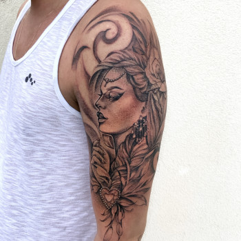 Татуювання
                    Тату мастер Віка Косов