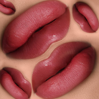 Перманентный макияж губ с эффектом губной помады – 1400 грн, фото - Салон краси Майстерня Краси "Юлії Юдіної"