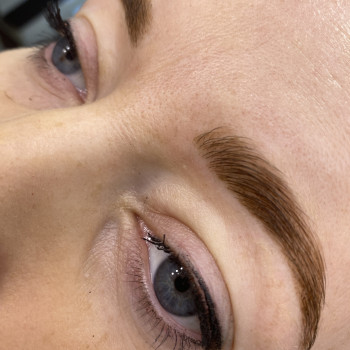 Фарбування хною та кореція, фото - бровіст Аня Кульчицька