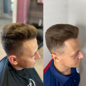 Кератинове вирівнювання для хлопців