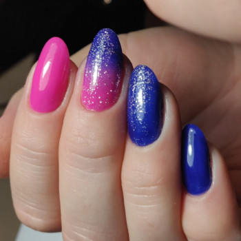 Манікюр + укріплення акрилгелем + покриття