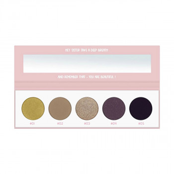 Палетка тіней для повік Miyo The Five Points Palette 24 Oh, Shes A Gold Digger, 6.5 г