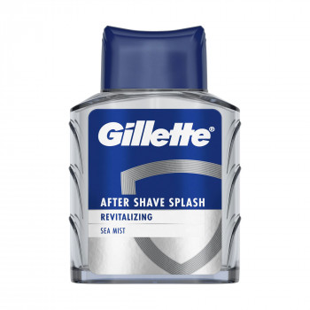 Чоловічий відновлювальний лосьйон після гоління Gillette Series After Shave Splash Revitalizing Sea Mist, 100 мл
