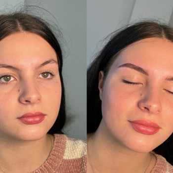 Комплексна корекція брів та фарбування
                    Салон красоты Star rise studio Киев