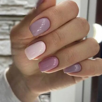 Комбінований манікюр в центрі Львова в салоні краси "Маска"