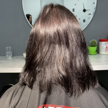 Волосся до процедури