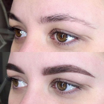 корекція брів в центрі Львова в салоні краси "Маска"