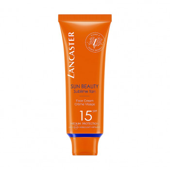 Сонцезахисний крем для обличчя Lancaster Sun Beauty Sublime Tan Face Cream SPF 15, 50 мл
