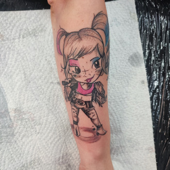 Мультяшні, фото - тату майстер Максим Кравченко