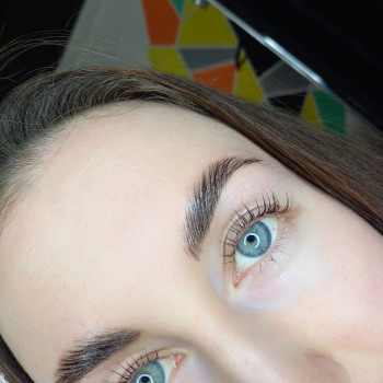 Ламинирование ресниц и бровей