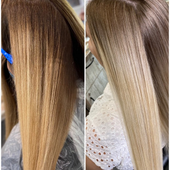 Сложное окрашивание волос
                    Парикмахер-колорист Мария Днепр