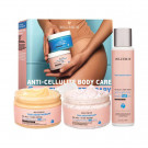 Набір для догляду за тілом Hollyskin (розігрівальне антицелюлітне обгортання, 250 мл + розігрівальний скраб, 250 мл + антицелюлітна олія, 100 мл)