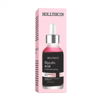 Кислотна пілінг-сироватка для обличчя Hollyskin Glycolic Acid, 30 мл