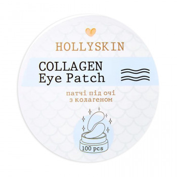 Патчі для шкіри навколо очей Hollyskin Collagen Eye Patch з колагеном, 100 шт