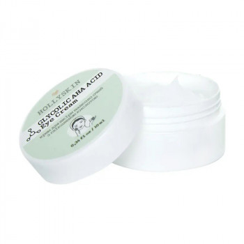 Крем для шкіри навколо очей Hollyskin Glycolic AHA Acid Eye Cream з гліколевою кислотою, 10 мл