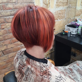 Скрытое окрашивание, фото - Парикмахер-универсал Лилия Бровченко