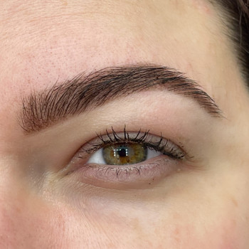 Корекція воском + фарбування хною