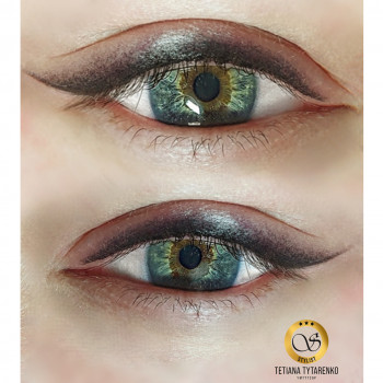 Стрілочка з розтушовкою  