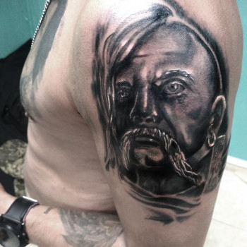 Cozak/ Тату перекрытие козак Киев