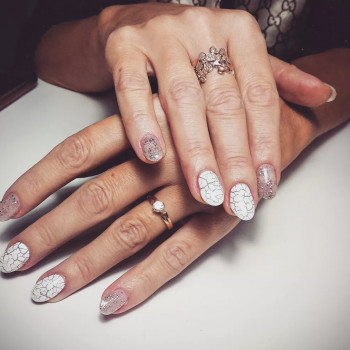 Дизайн крокелюром, укріплення полігелем