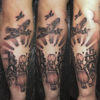 Художнє татуювання (тату)
                    Тату мастер Дмитро Чернигов