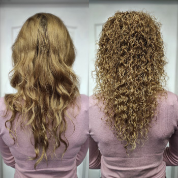 Химическая завивка
                    Парикмахер Елена Харьков