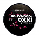 Глітерний гель для манікюру Oxxi Professional Hollywood 9 Рожева малина з голографічним ефектом, 5 г