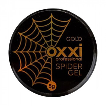 Гель-павутинка для манікюру Oxxi Professional Spider Gel Gold, 5 г
