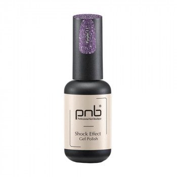 Гель-лак для нігтів PNB Shock Effect Gel Polish 11 Purple, 8 мл